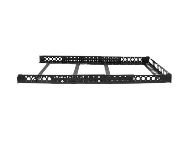 StarTech.com UNIRAILS1U 1U Fixed 19" Adjustable Depth Universal Server Rack Rails