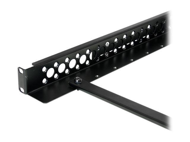 StarTech.com UNIRAILS1U 1U Fixed 19" Adjustable Depth Universal Server Rack Rails