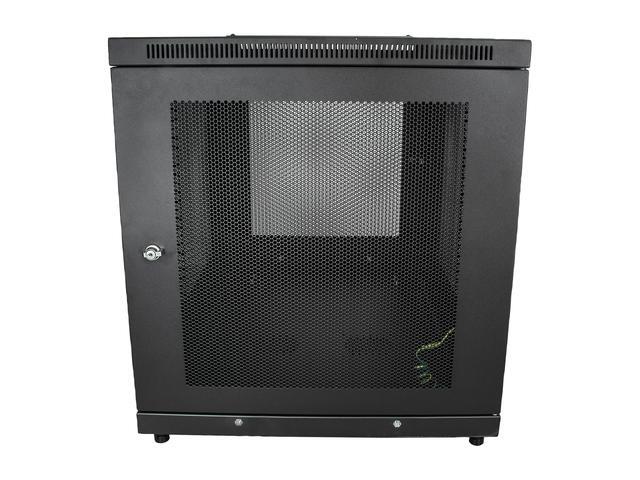 StarTech RK1233BKM StarTech.com Server Rack Cabinet - 12U - 31 In Deep Enclosure - Network Cabinet - Rack Enclosure Server Cabinet - Data Cabinet