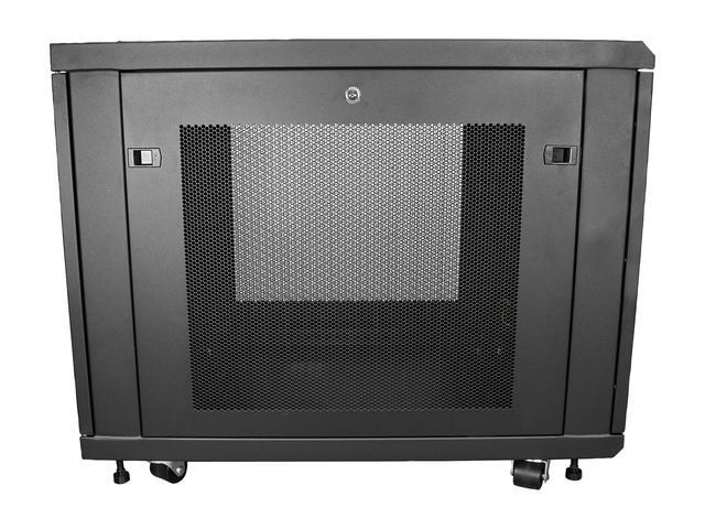 StarTech RK1233BKM StarTech.com Server Rack Cabinet - 12U - 31 In Deep Enclosure - Network Cabinet - Rack Enclosure Server Cabinet - Data Cabinet
