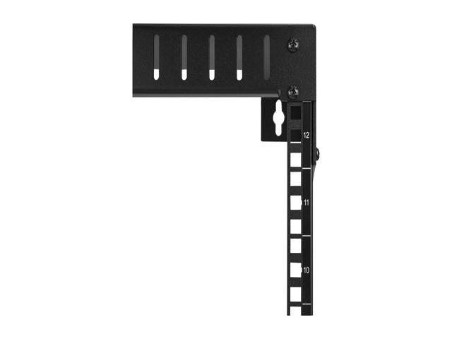 StarTech RK12WALLO Wall Mount Server Rack - 12U Rack - 12 In Deep - Open Frame - Network Rack - Wall Mount Rack - Equipment Rack - 2 Post Rack