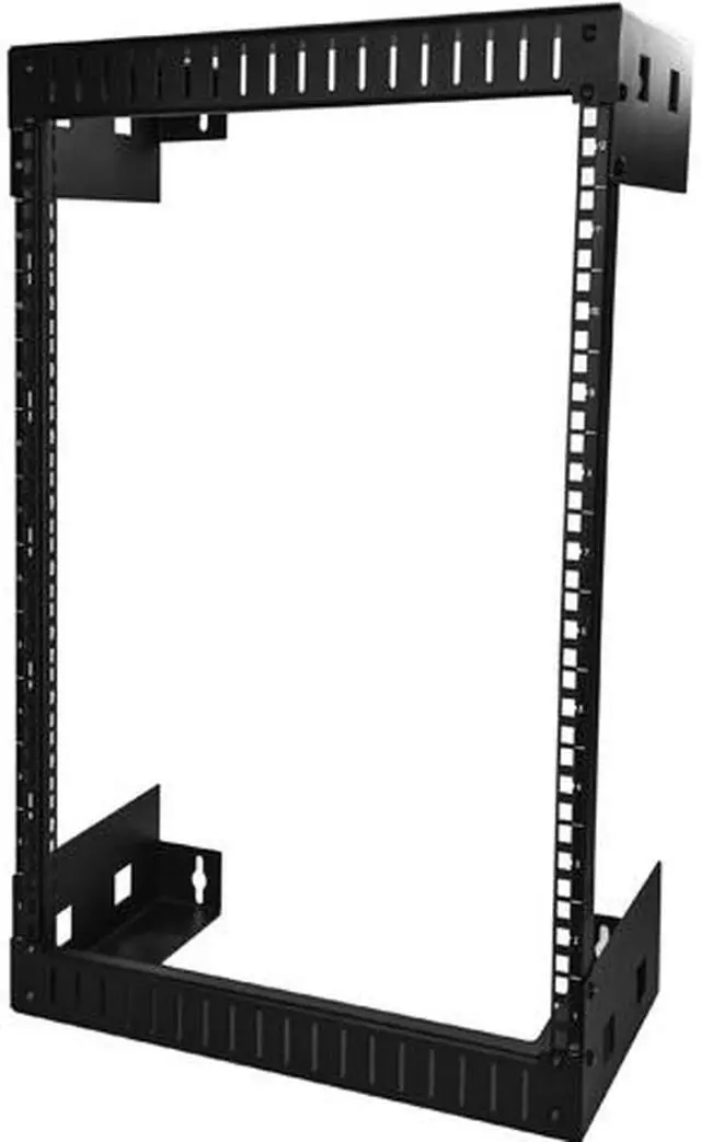 StarTech RK12WALLO Wall Mount Server Rack - 12U Rack - 12 in Deep - Open Frame - Network Rack - Wall Mount Rack - Equipment Rack - 2 Post Rack