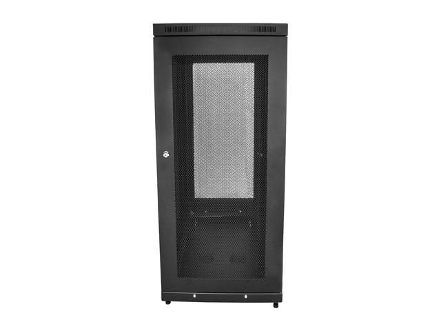 StarTech RK1833BKM StarTech.com Server Rack Cabinet - 18U - 31 In Deep Enclosure - Network Cabinet - Rack Enclosure Server Cabinet - Data Cabinet