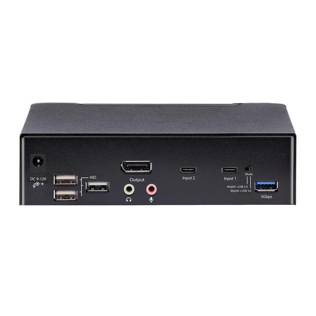 StarTech USB C KVM Switch 2 Port DisplayPort SV231DPUCA