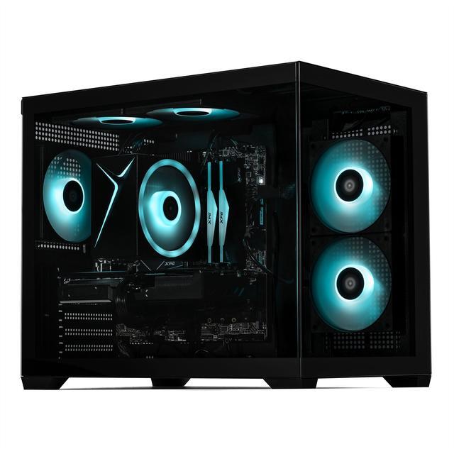 STORMCRAFT Gaming PC SIRIUS AMD Ryzen 7 7700 AMD Radeon RX 9060 XT 16GB - AI Powered 32GB (16Gx2) DDR5 RGB 6000MHz 2TB NVMe SSD 650W PSU Windows 11 Home – SI77000CC-96BN1