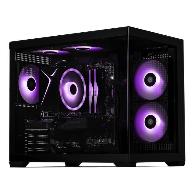 STORMCRAFT Gaming PC SIRIUS Intel Core I5-14400F NVIDIA GeForce RTX 5060 – AI Powered 32GB DDR5 6000MHz RGB 1TB NVMe SSD 650W PSU Windows 11 Home - SI1440FCB-560N1