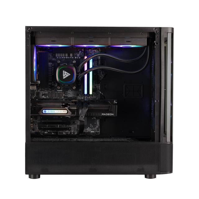 STORMCRAFT Gaming PC SKYHAWK PRO AMD Ryzen 7 7800X3D Radeon RX 9070 XT 16GB – AI Powered 32GB DDR5 6000MHz RGB 2TB NVMe SSD 360mm AIO 850W Gold PSU Windows 11 Home - SP780XDCC-97BN1