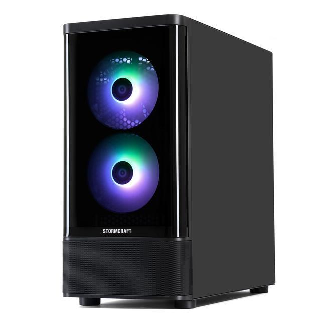 STORMCRAFT Gaming PC SKYHAWK PRO Intel Core I7-14700F NVIDIA GeForce RTX 5070 – AI Powered 32GB DDR5 6000MHz RGB 2TB NVMe SSD 850W PSU Windows 11 Home - SP1470FCC-570N1