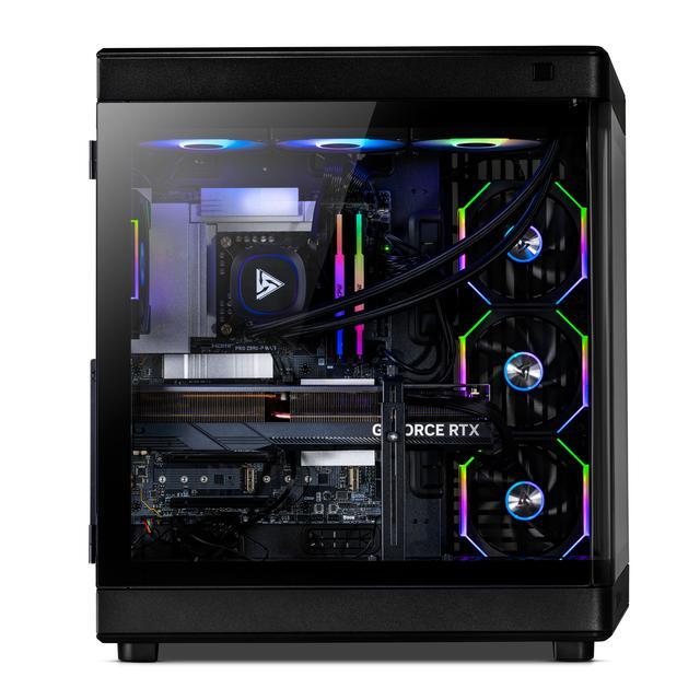STORMCRAFT Gaming PC WIZARD AMD Ryzen 7 7800X3D NVIDIA GeForce RTX 5080 – AI Powered 32GB DDR5 6000MHz RGB 2TB SSD 360mm AIO Windows 11 Home - WI780XDCC-580N1