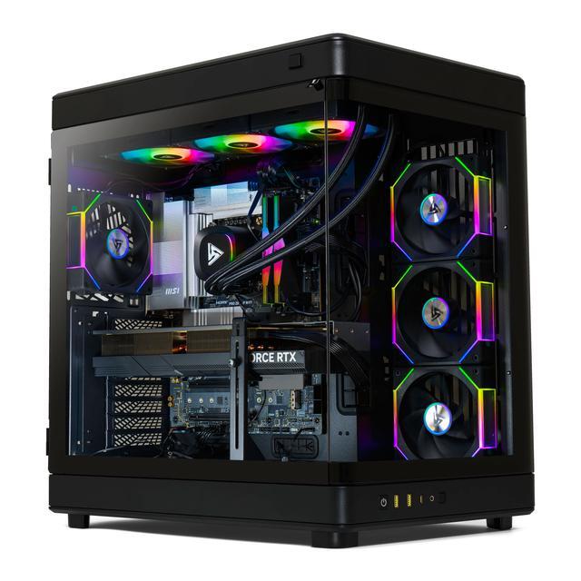 STORMCRAFT Gaming PC WIZARD Intel Core I9-14900KF NVIDIA GeForce RTX 5080 – AI Powered 32GB DDR5 6000MHz RGB 2TB SSD 360mm AIO Windows 11 Home - WI149KFCC-580N1