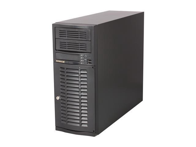 Supermicro Case CSE-733TQ-668B Mid-Tower 4 X 3.5 Inch SAS / SATA HS E-ATX / ATX / Micro ATX Brown Box