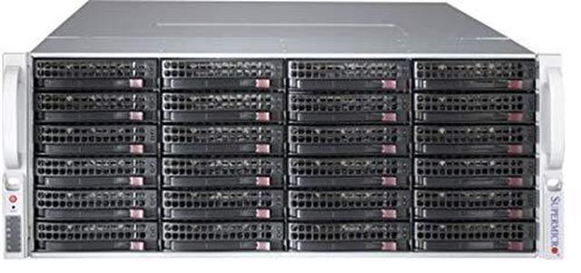Supermicro Case CSE-847BE1C4-R1K23LPB 4U 36x3.5 Inch Hot Swap SAS/SATA With SES3