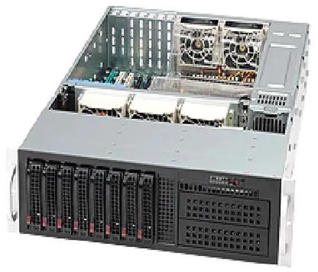 Supermicro CSE-835TQ-R921B 3U Chassis w/ Redundant SQ 920W PWS