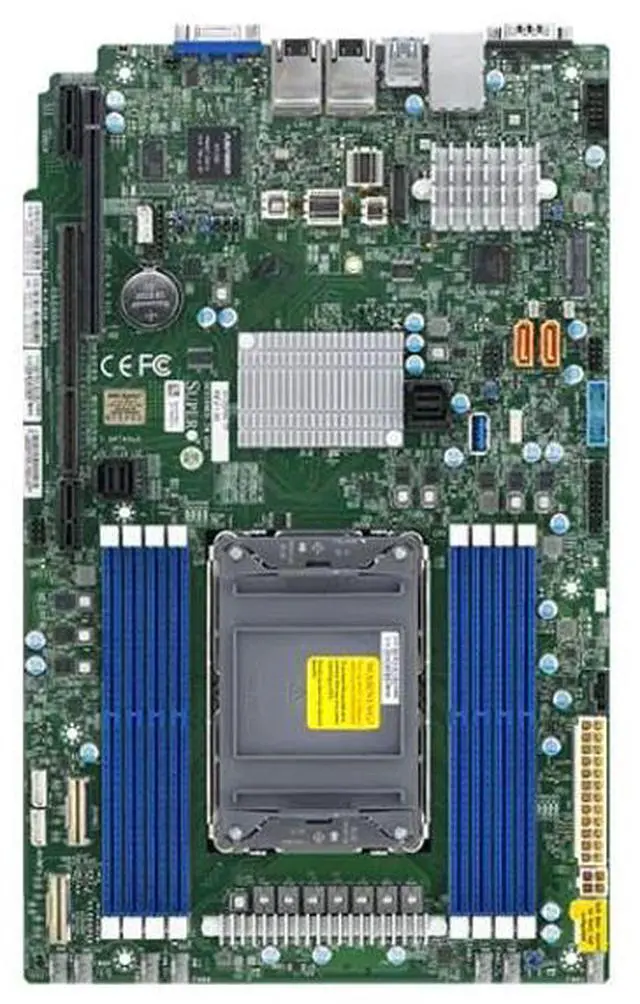 SUPERMICRO LGA4189 Socket C621A Chipset USB 3.2 Gen1 2x10 Gigabit LAN onboard graphics Server Motherboard Bulk MBD-X12SPW-TF-B - Bulk packaging
