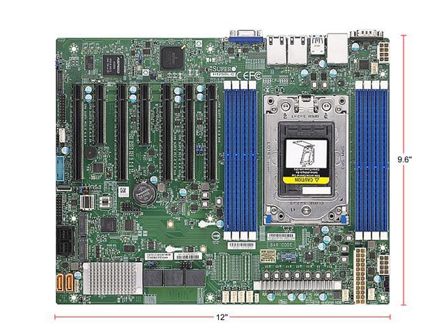 Supermicro MB MBDH12SSLCO Socket SP3 AMD EPYC 7003 Milan/EPYC 7002 Rome Max 2TB DDR4 PCIE ATX RTL