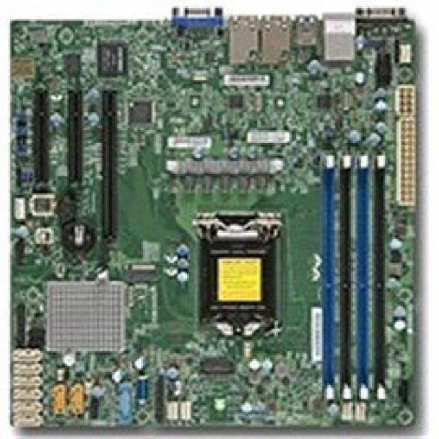 Supermicro MBD-X11SSH-F-B Server Motherboard LGA 1151Intel C236 - Bulk Packaging