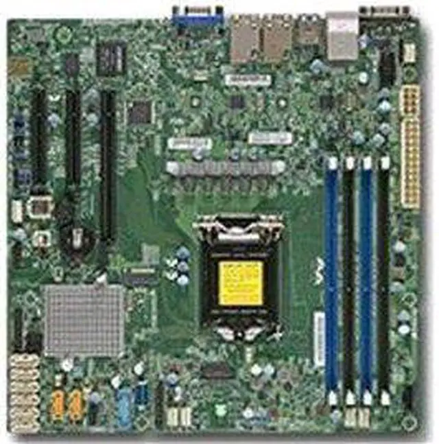 Supermicro MBD-X11SSH-F-B Server Motherboard LGA 1151Intel C236 - Bulk packaging