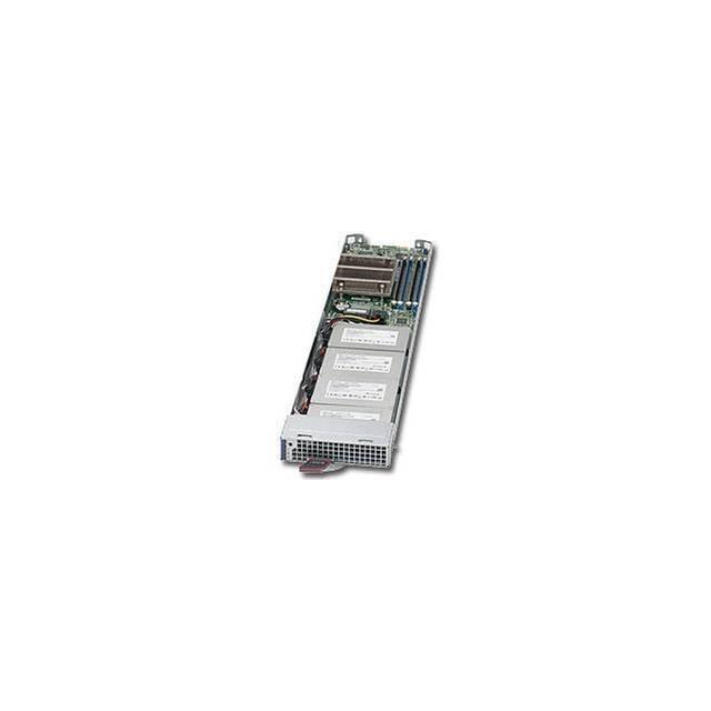 SUPERMICRO MBI-6118D-T4-PACK Supermicro MicroBlade MBI-6118D-T4 LGA1150 Server Blade Module Pack (Black)