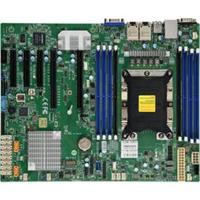 Supermicro Motherboard MBD-X11SPI-TF-O Xeon Single Socket S3647 C622 Max.1TB PCI Express ATX (MBD-X11SPI-TF-B) - Bulk Packaging