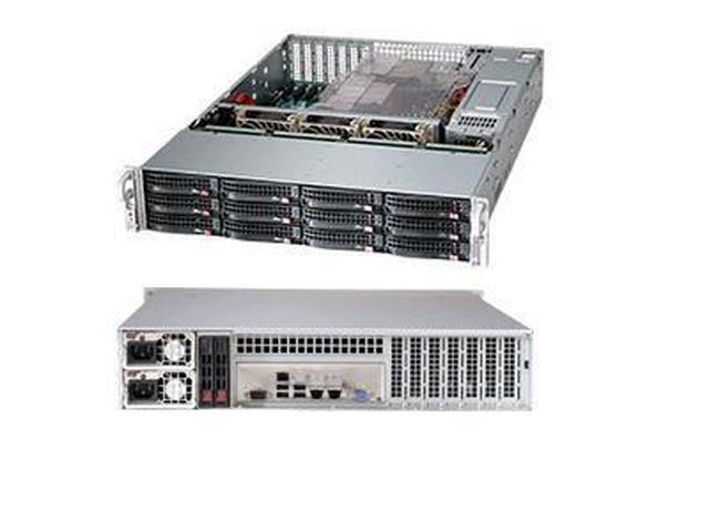 Supermicro SuperChassis 826BE1C-R920LPB - 2U Support - 12 Hot-swap SAS/SATA Bay