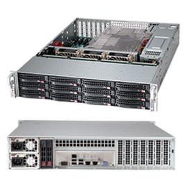 Supermicro SuperChassis CSE-826BAC4-R920LPB 920W 2U Rackmount Server Chassis (Black)
