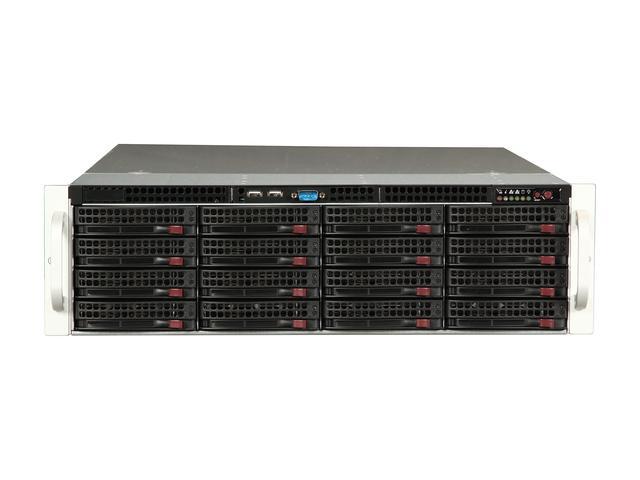SUPERMICRO SuperChassis CSE-836BA-R920B Black 3U Rackmount Server Case 920W Redundant 80PLUS Platinum
