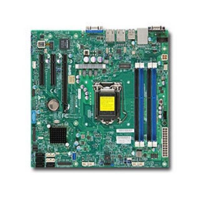Supermicro X10SLL-F-B LGA1150/ Intel C222 PCH/ DDR3/ SATA3&USB3.0/ V&2GbE/ MicroATX Server Motherboard