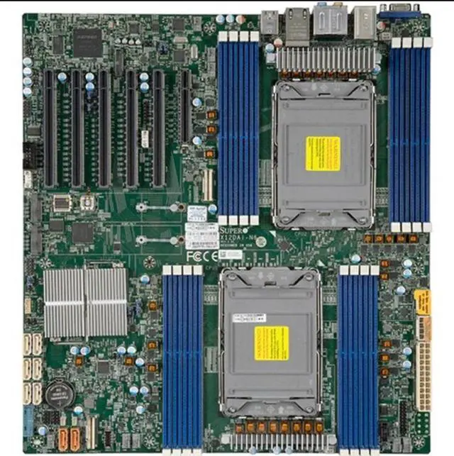 Supermicro X12DAI-N6 Server Motherboard - Intel C621A Chipset - Socket P - Intel Optane Memory Ready - Extended ATX - MBD-X12DAI-N6-B - Bulk packaging