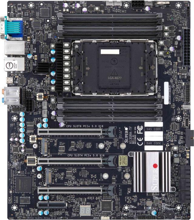 Supermicro X13SRA-TF Motherboard Intel® Xeon® W-3400 Series W-2400 Series W-3500 Series W-2500 Series . Intel W790