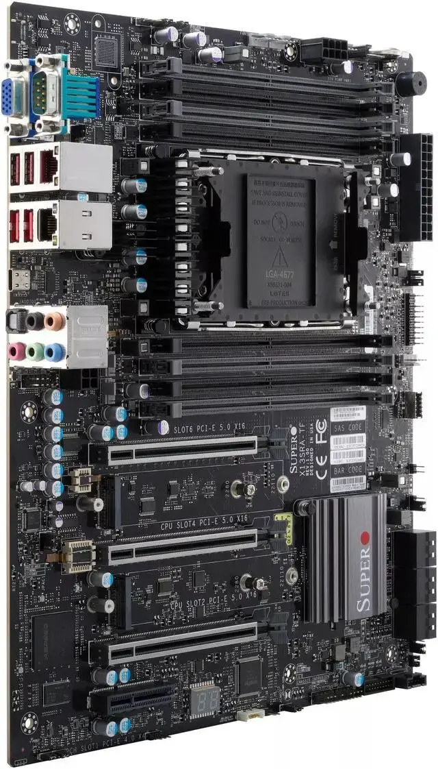 Supermicro X13SRA-TF Motherboard Intel® Xeon® W-3400 series W-2400 series W-3500 series W-2500 series . Intel W790