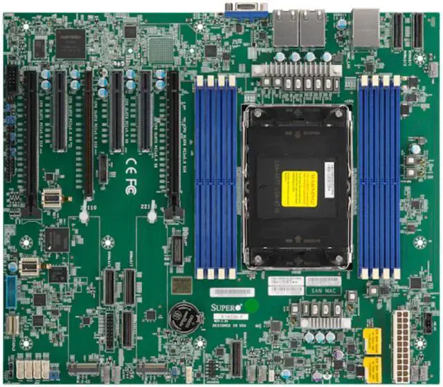 Supermicro X14SBI-F Server Motherboard Intel® Xeon® 6700-series processors with E-cores Single Socket LGA-4710 (Socket E2) supported CPU TDP supports Up to 350W TDP
