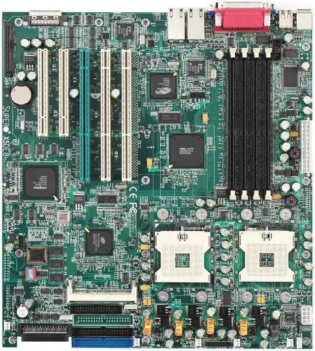 Supermicro X5DE8-GG Server Motherboard - Broadcom Chipset - Socket PGA-604