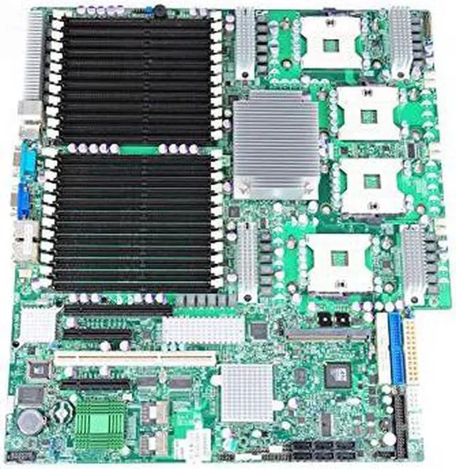 Supermicro X7QC3 Intel 7300 Xeon Socket-604 6-Core FSB-1066MHZ SAS/SATA2 bare Motherboard-Without Accessories
