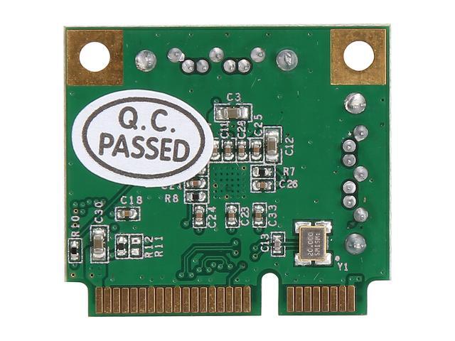 SYBA SI-MPE40095 Low Profile Ready SATA Mini PCI-Express Half Size 2 Port SATA III RAID Controller