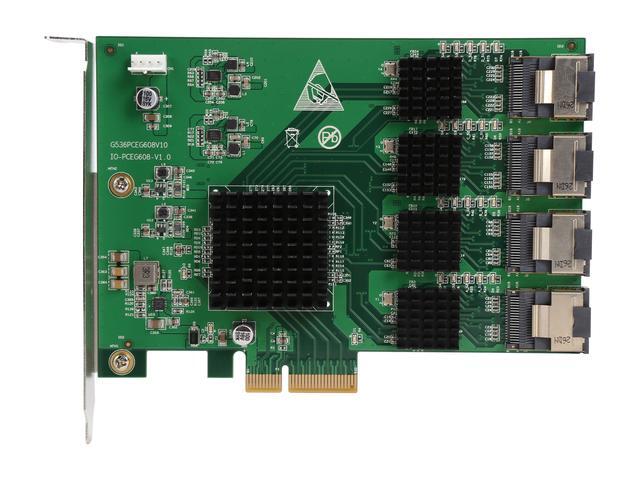 SYBA SI-PEX40097 PCI-Express 2.0 X4 SAS 16 Port SAS PCI-e 2.0 X4 Controller Card
