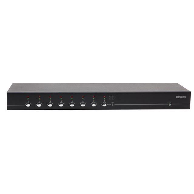 Syba SY-KVM50083 8 Port VGA KVM Switch With USB And PS/2 Support