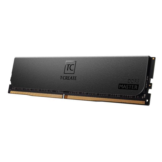 Team T-Create Master 96GB (4 X 24GB) ECC Registered DDR5 6400 (PC5 51200) Server Memory Model MASTER DDR5 WORKSTATION MEMORY BLACK
