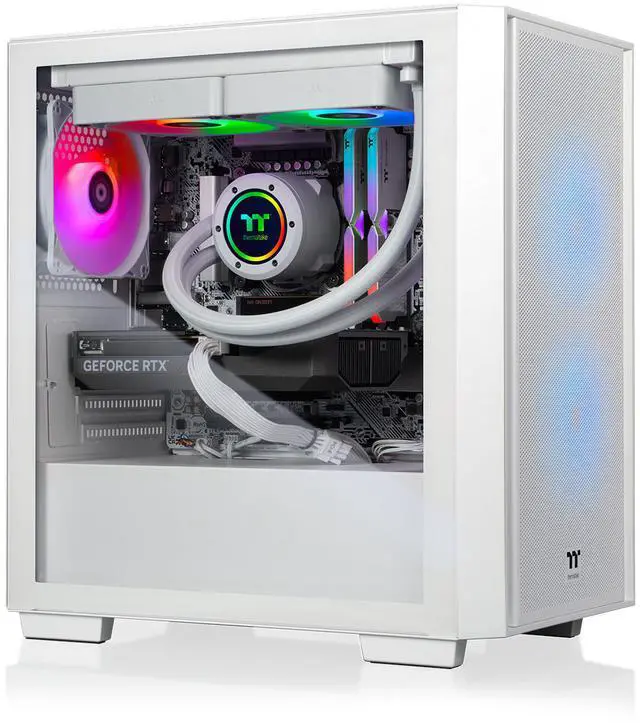 Thermaltake Gaming Desktop PC H16S-B860-56T-LCS Intel Core Ultra 7 265KF 32GB DDR5 2TB NVMe SSD GeForce RTX 5060 Ti Windows 11 Home