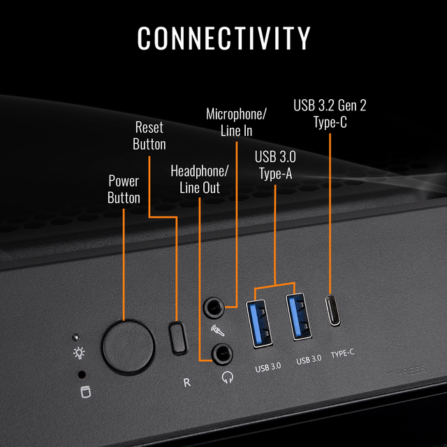 Thermaltake Gaming Desktop PC T3BK-B650-96X-LCS AMD Ryzen 7 8700F 32GB DDR5 1TB NVMe SSD AMD Radeon RX 9060 XT Windows 11 Home
