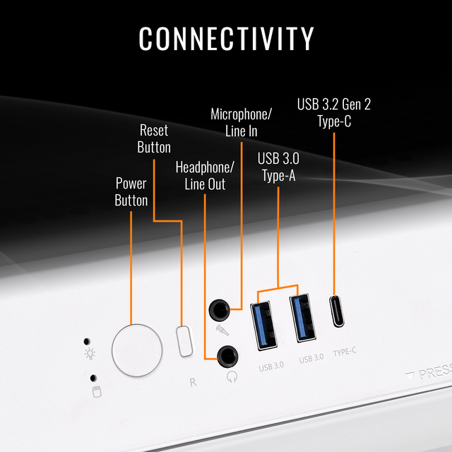 Thermaltake Gaming Desktop PC T3WT-B650-96X-LCS AMD Ryzen 5 7600X 32GB DDR5 2TB NVMe SSD AMD Radeon RX 9060 XT Windows 11 Home