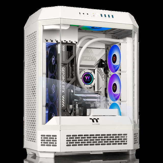 Thermaltake Gaming Desktop PC T6WT-X870-580-LCS AMD Ryzen 7 9800X3D 32GB DDR5 2TB SSD GeForce RTX 5080 Windows 11 Home