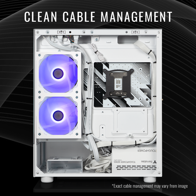 Thermaltake Gaming Desktop PC V17S-B760-560-LCS Intel Core I7-12700KF 32GB DDR5 1TB NVMe SSD GeForce RTX 5060 Windows 11 Home