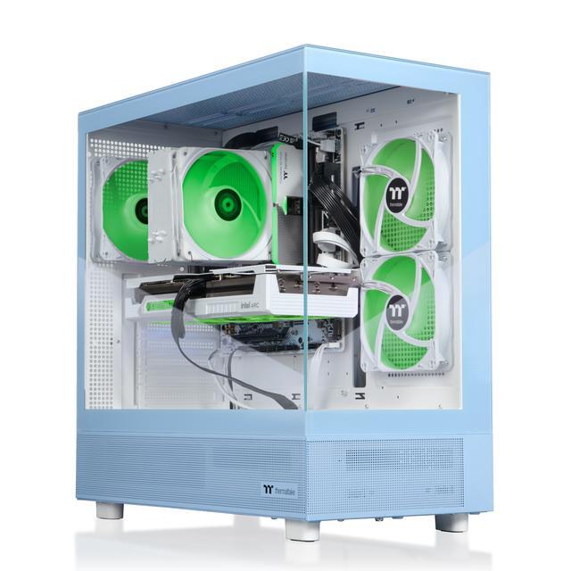 Thermaltake Gaming Desktop PC V27H-B76K-B58-LCS Intel Core I5-14400F 16GB DDR5 1TB SSD Intel Arc B580 Windows 11 Home