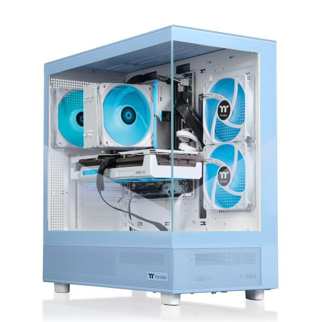 Thermaltake Gaming Desktop PC V27H-B76K-B58-LCS Intel Core I5-14400F 16GB DDR5 1TB SSD Intel Arc B580 Windows 11 Home