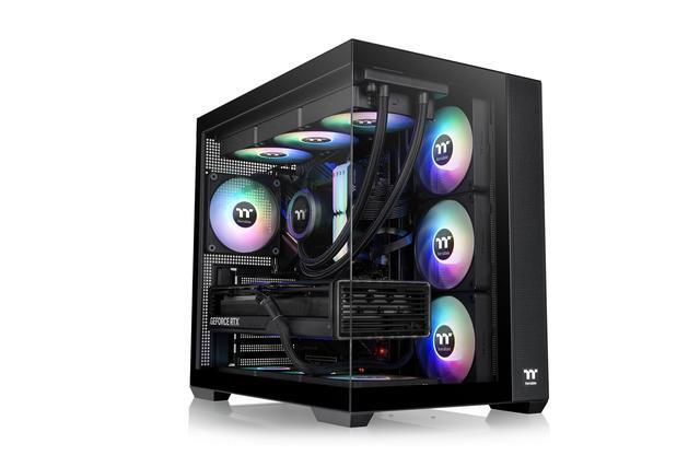 Thermaltake Gaming Desktop PC V38B-B850-580-LCS AMD Ryzen 7 9800X3D 32GB DDR5 1TB SSD GeForce RTX 5080 Windows 11 Home