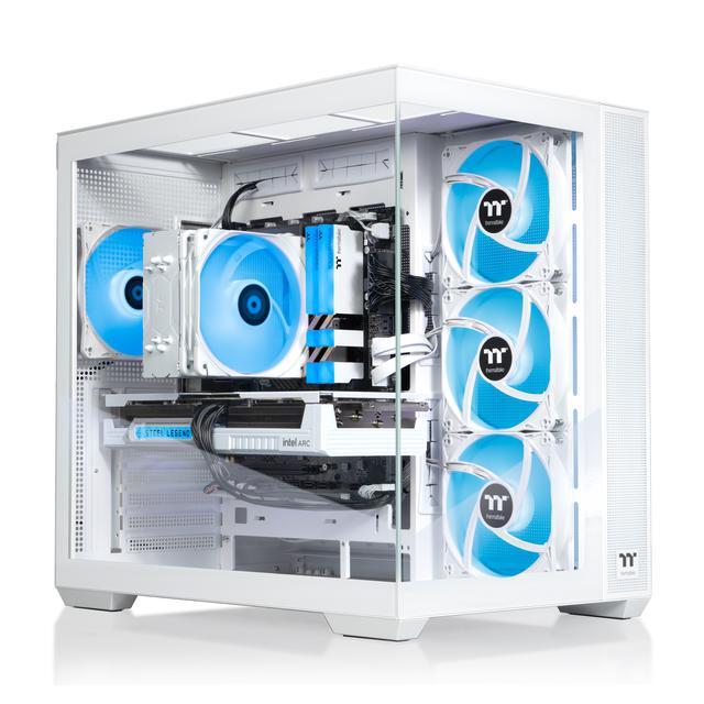 Thermaltake Gaming Desktop PC V38S-B760-B58-LCS Intel Core I5-12600KF 16GB DDR4 1TB SSD Intel Arc B580 Windows 11 Home