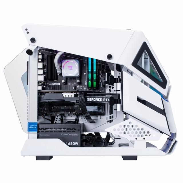 Thermaltake LCGS AH-i360 R4 Snow AIO Liquid Cooled CPU Gaming Desktop (Intel Core™ I5-12600KF ToughRam DDR4 3600Mhz 16GB RGB Memory NVIDIA® GeForce RTX™ 3060 1TB NVMe M.2 Win10) AHW2-B66R-360-LCS