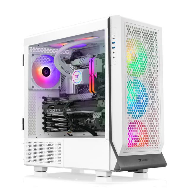 Thermaltake LCGS Apollo I477T Gaming Desktop (Liquid Cooled Intel Core I9-14900KF 32GB DDR5 5600MT/s RGB Memory NVIDIA GeForce RTX 4070Ti Super 2TB NVMe M.2 Wifi) C5AP-Z790-47T-LCS
