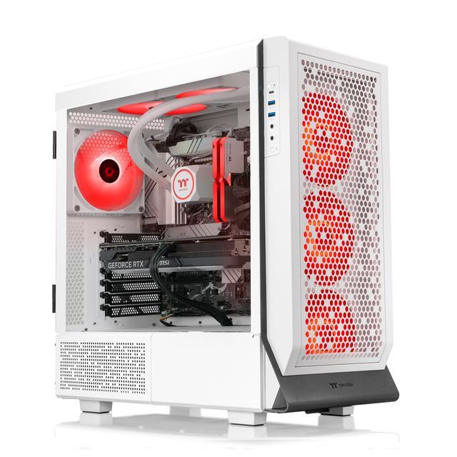 Thermaltake LCGS Apollo I477T Gaming Desktop (Liquid Cooled Intel Core I9-14900KF 32GB DDR5 5600MT/s RGB Memory NVIDIA GeForce RTX 4070Ti Super 2TB NVMe M.2 Wifi) C5AP-Z790-47T-LCS