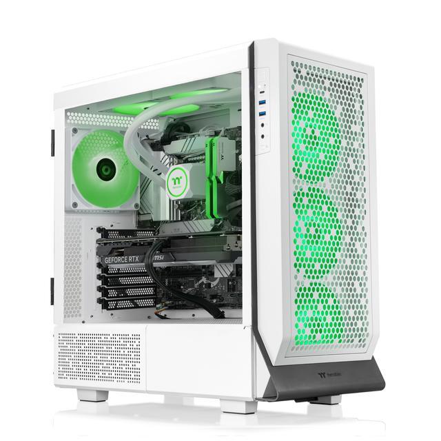 Thermaltake LCGS Apollo I477T Gaming Desktop (Liquid Cooled Intel Core I9-14900KF 32GB DDR5 5600MT/s RGB Memory NVIDIA GeForce RTX 4070Ti Super 2TB NVMe M.2 Wifi) C5AP-Z790-47T-LCS